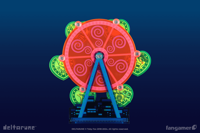Cyber City Ferris Wheel Acrylic Standee