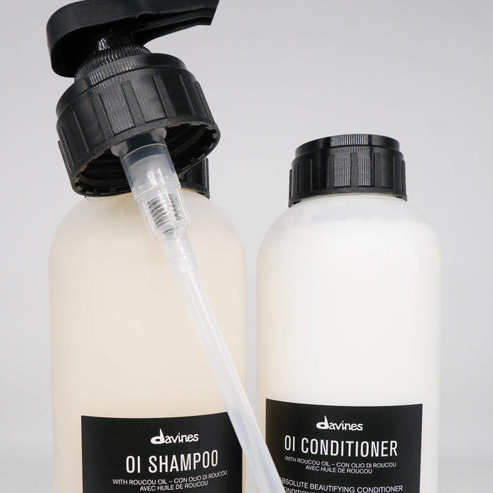 Davines Oi Liter Pump - Davines pump at Solvi Salon, Boise, Idaho (photo 2)