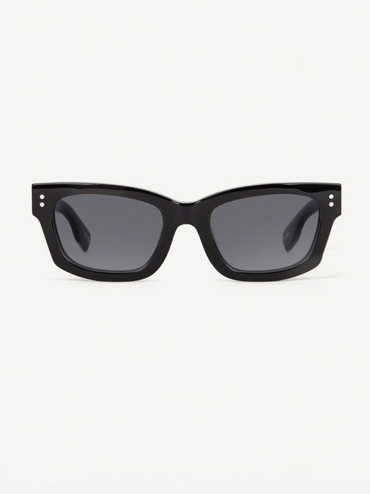 DECADE MILTON 60s SUNGLASSES DECADE EYEWEAR BLACK/GREY