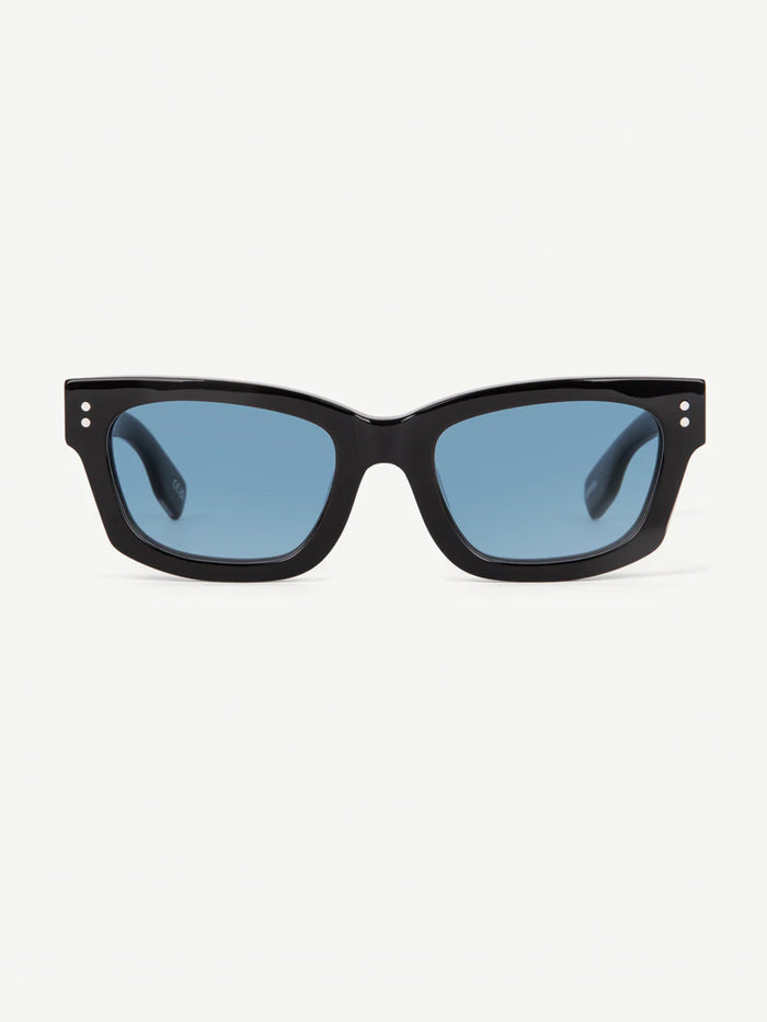 DECADE MILTON 60s SUNGLASSES DECADE EYEWEAR BLACK/BLUE