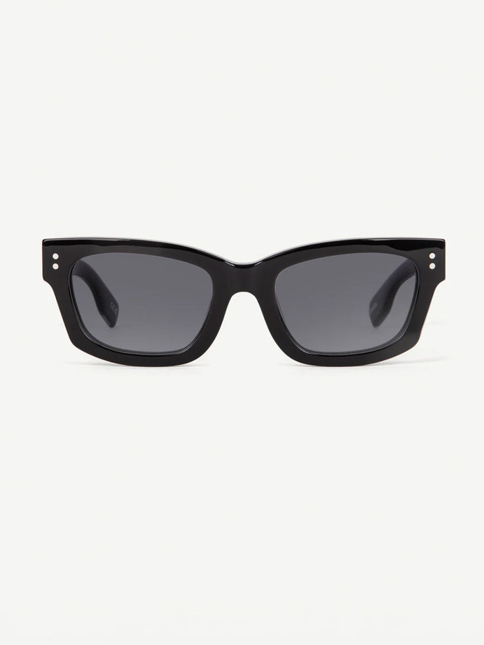 DECADE MILTON 60s SUNGLASSES DECADE EYEWEAR BLACK/POLARIZED