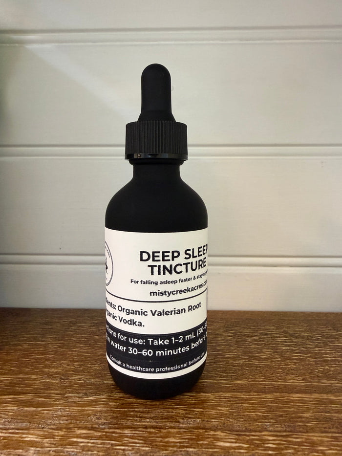Deep Sleep Valerian Root Tincture | Herbal Nighttime Support