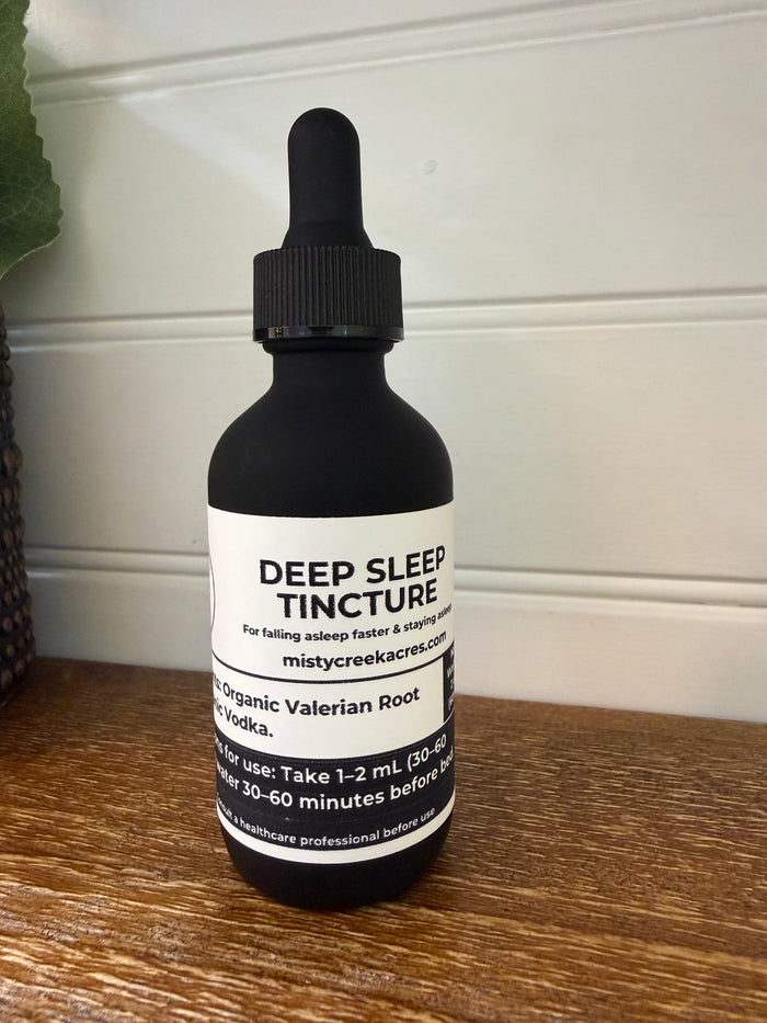 Deep Sleep Valerian Root Tincture | Herbal Nighttime Support