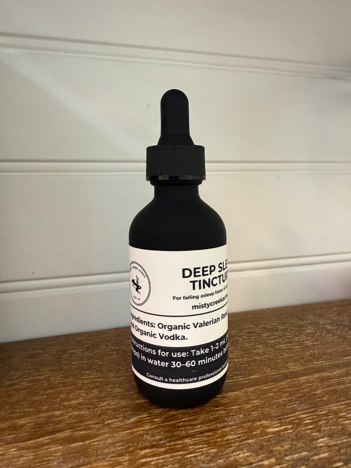 Deep Sleep Valerian Root Tincture | Herbal Nighttime Support