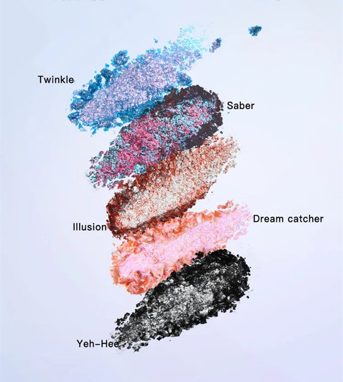 DE'LANCI Daydream Holographic Chameleon Eyeshadow T4096
