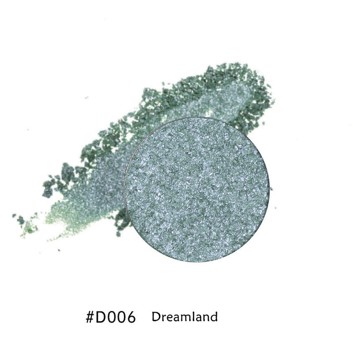 DE'LANCI Mint Mambo 4-Color Polarized Holographic Eyeshadow Palette T4228