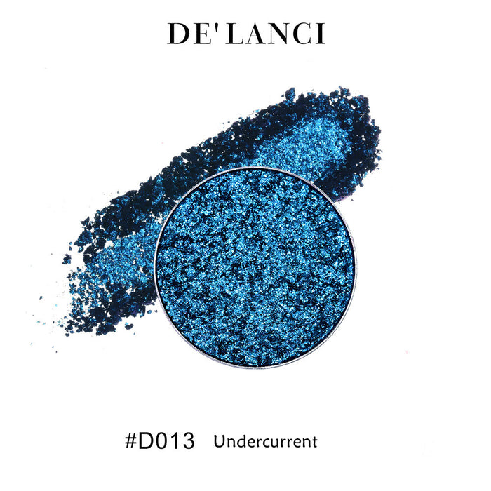 DE'LANCI Snow Kingdom 4-Color Polarized Holographic Eyeshadow Palette T4231