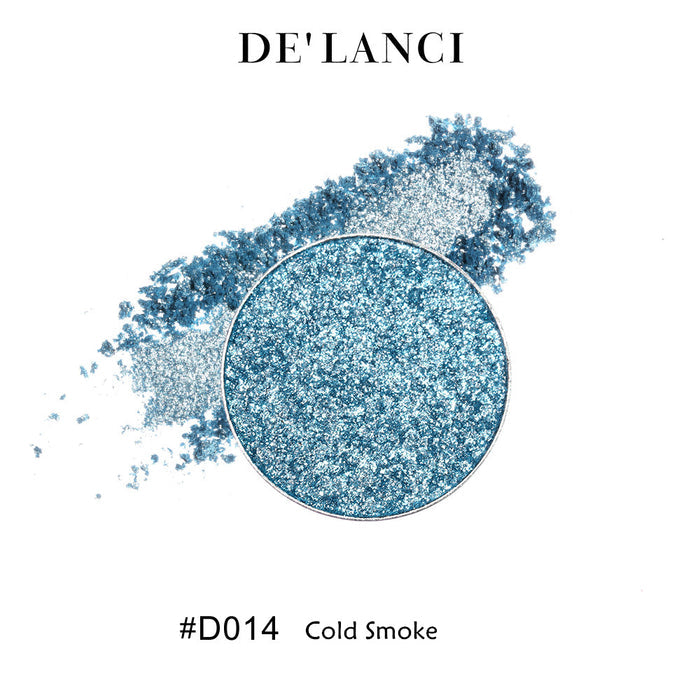 DE'LANCI Snow Kingdom 4-Color Polarized Holographic Eyeshadow Palette T4231