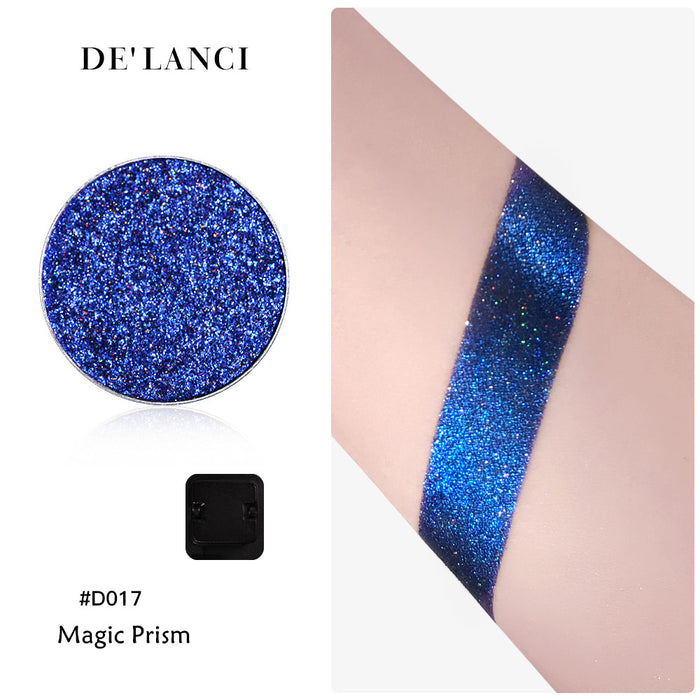 DE'LANCI Snow Kingdom 4-Color Polarized Holographic Eyeshadow Palette T4231