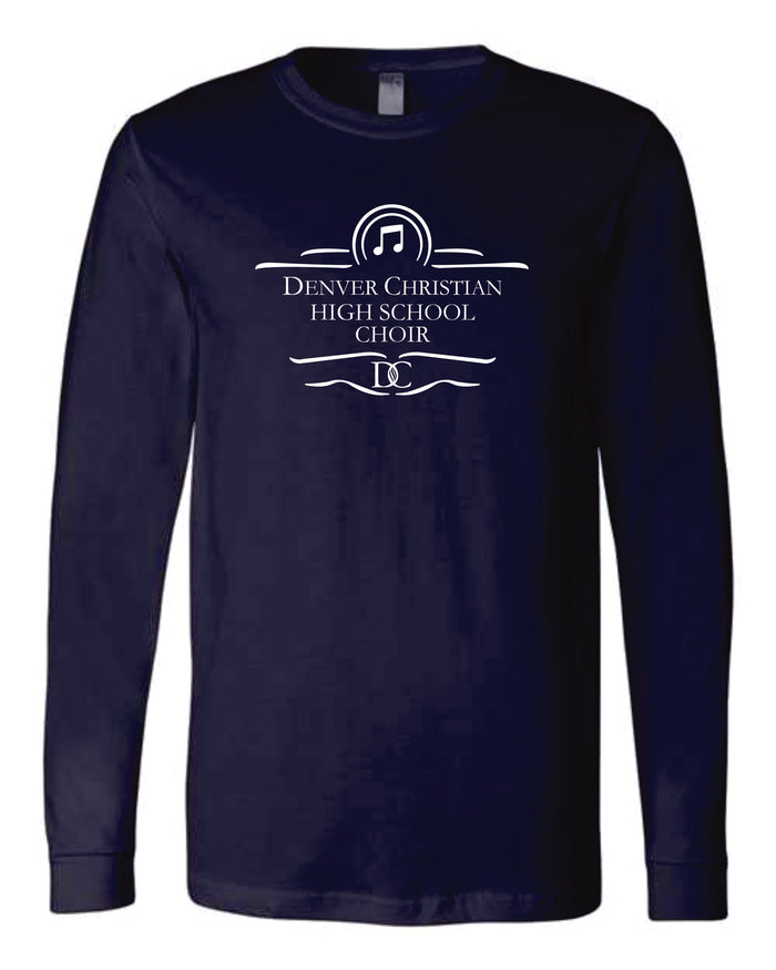 Denver Christian HS Choir Unisex Long Sleeve Tee-Youth and Adult Sizes