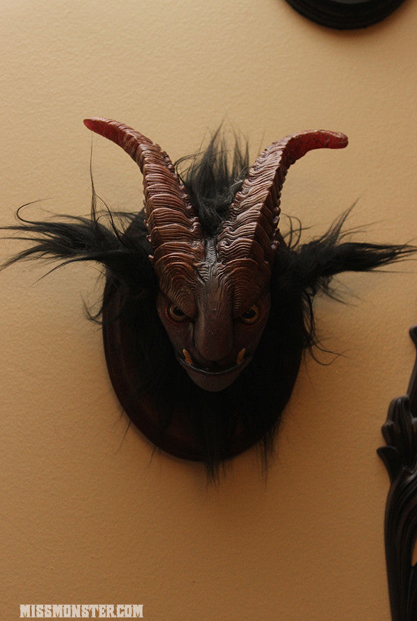 DEVIL HEAD- TAXIDERMY WALL MOUNT