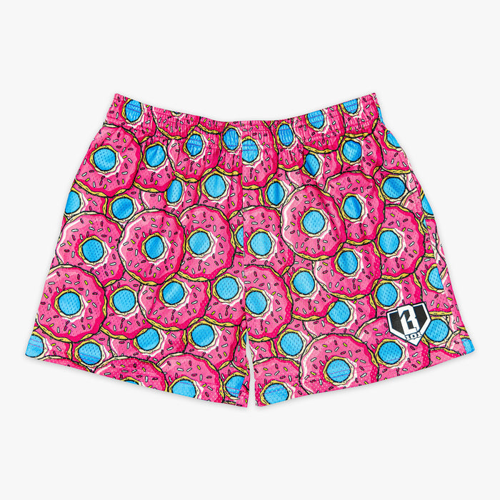 Donut Strawberry shorts — front view