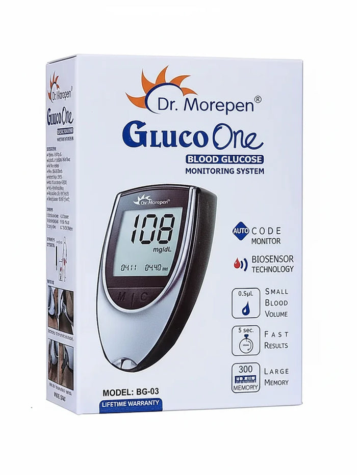 Dr. Morepen Gluco One Blood Glucose Monitoring System BG-03