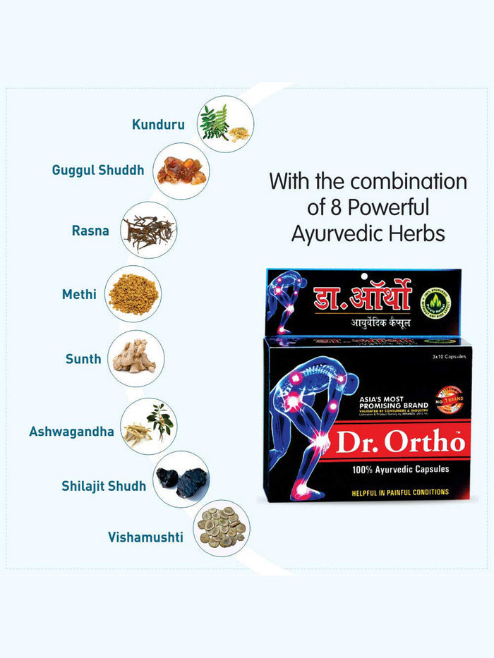 Dr. Ortho Ayurvedic Capsules (30 Capsules)
