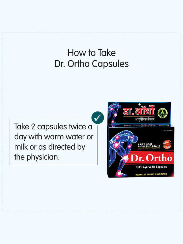 Dr. Ortho Ayurvedic Capsules (30 Capsules)