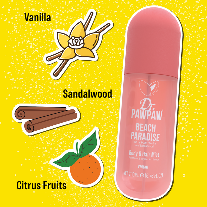 Dr.PAWPAW Beach Paradise Body & Hair Mist - 200ml