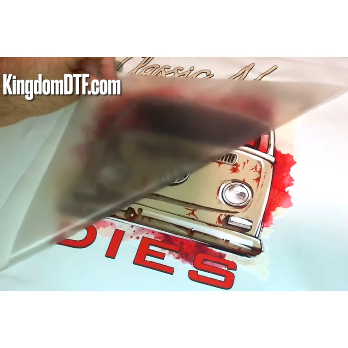 DTF Transfer Film A3 Sheets 11.7" x 16.5" (100 Pack) - GLOSSY Cold/Warm Peel