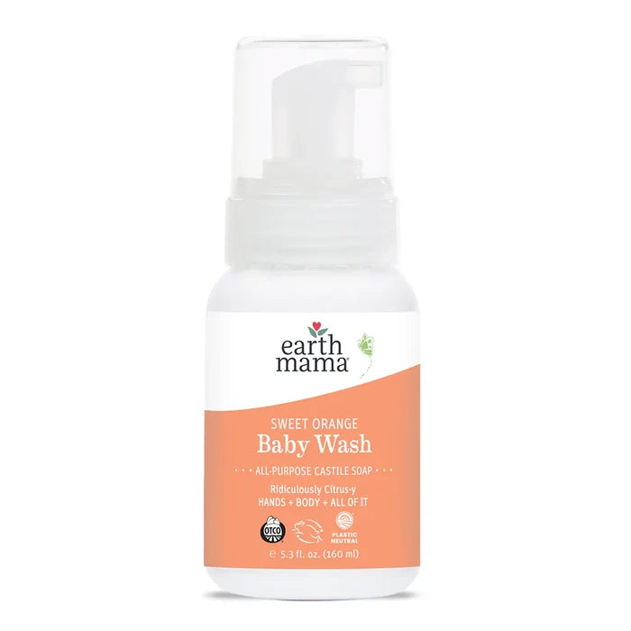 Earth Mama Sweet Orange Baby Wash