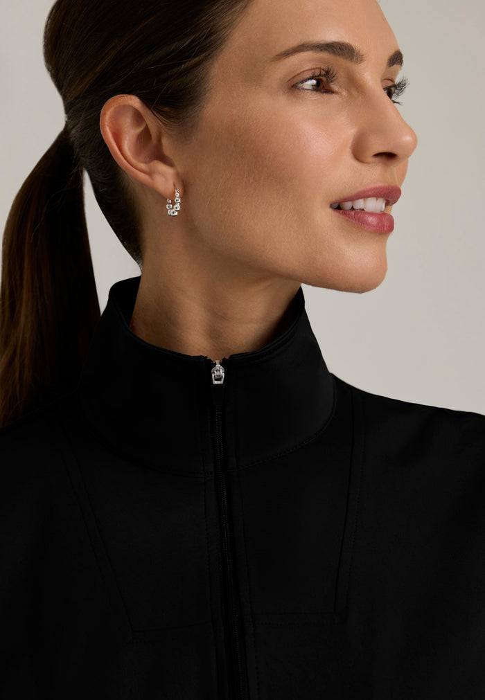 Ease Warm-Up Jacket - Black - Grey's Anatomy Scrubs