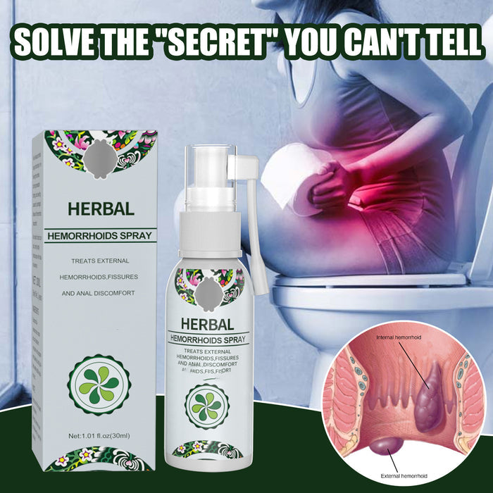 Eelhoe Natural Herbal Hemorrhoid Spray – Fast and Effective Comfort EELHOE COSMETICS