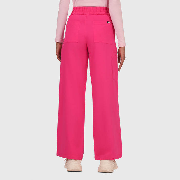 Elan High Waisted Wide-Leg Scrub Pant