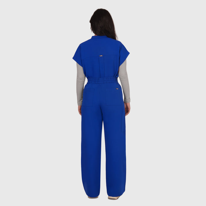 Elan High Waisted Wide-Leg Scrub Pant