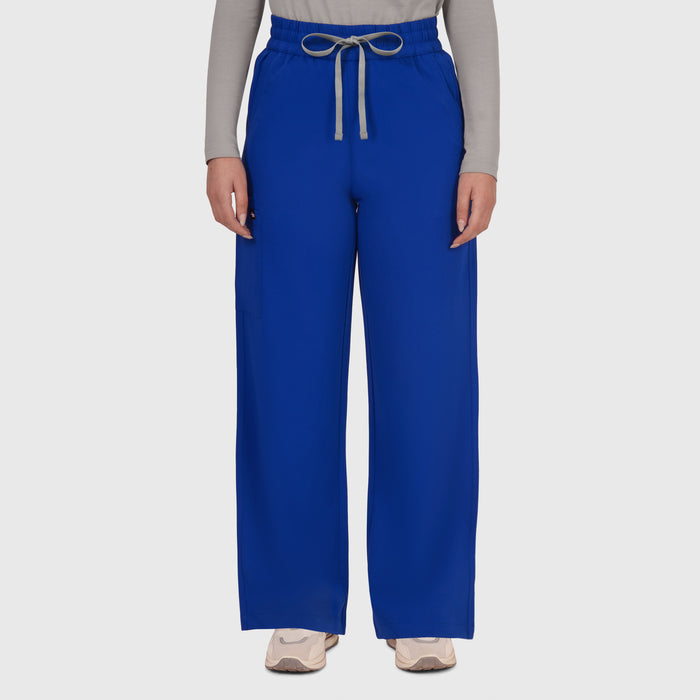 Elan High Waisted Wide-Leg Scrub Pant