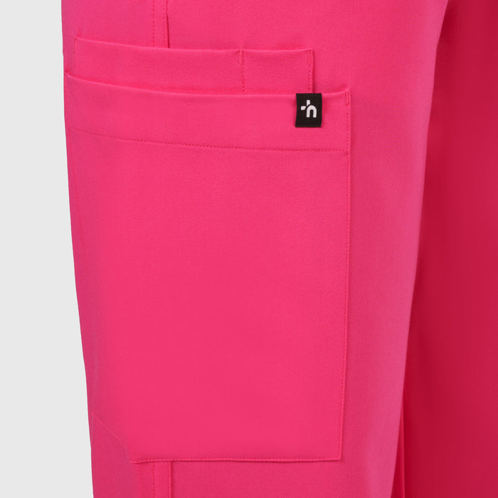 Elan High Waisted Wide-Leg Scrub Pant