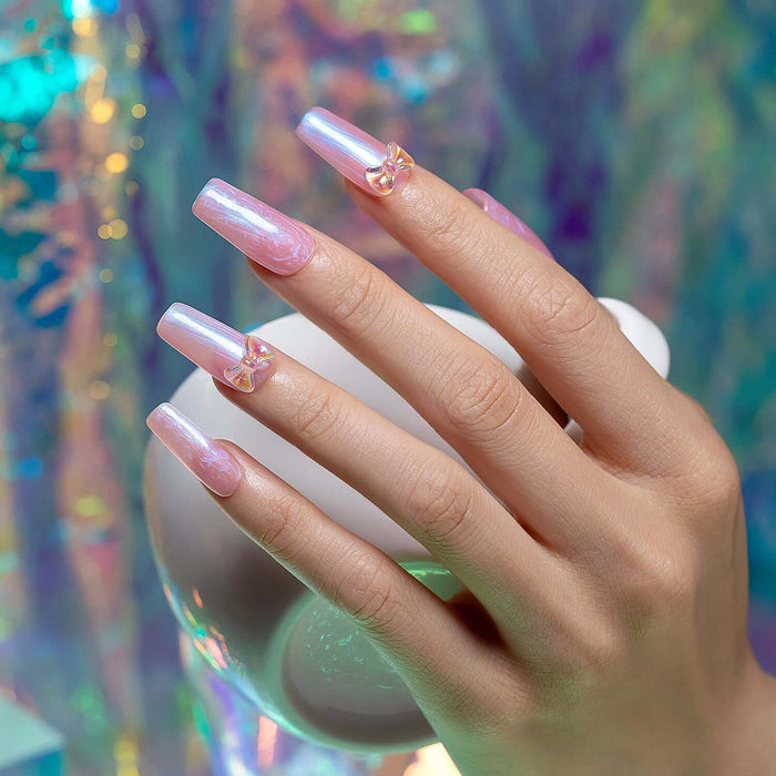 RARJSM ® Elf Series Pearl Thread pearl gel nail polish 6 Colors Set