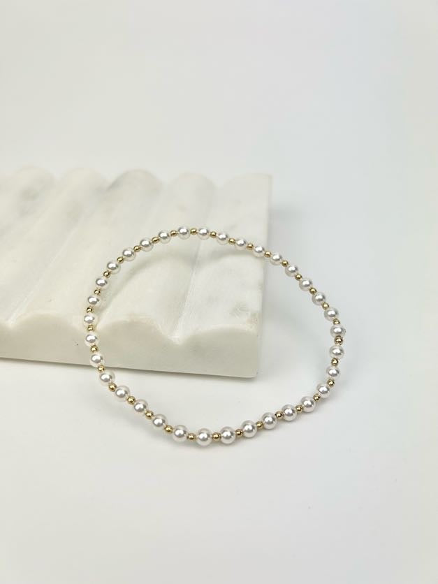 Enewton Extends Classic Grateful Pearl 4mm Bracelet Bracelets in at Wrapsody