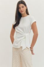 Entro Side Tie Top
