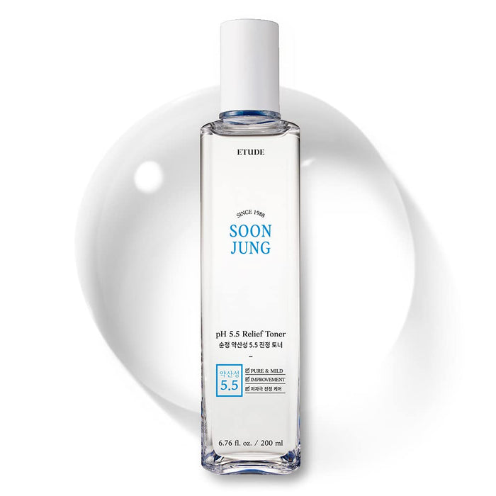 ETUDE Soon Jung PH 5.5 Relief Toner تونر مهدئ و مرطب للبشرة من ايتود