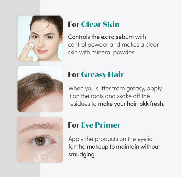 ETUDE Zero Sebum Drying Powder باودر  التحكم بالدهون من ايتود