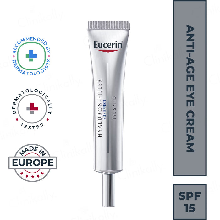 Eucerin Anti-Age Hyaluron-Filler +3X Effect Eye Cream SPF 15