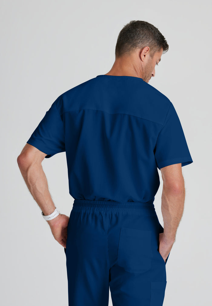 Evan Top - Indigo - Grey's Anatomy Scrubs