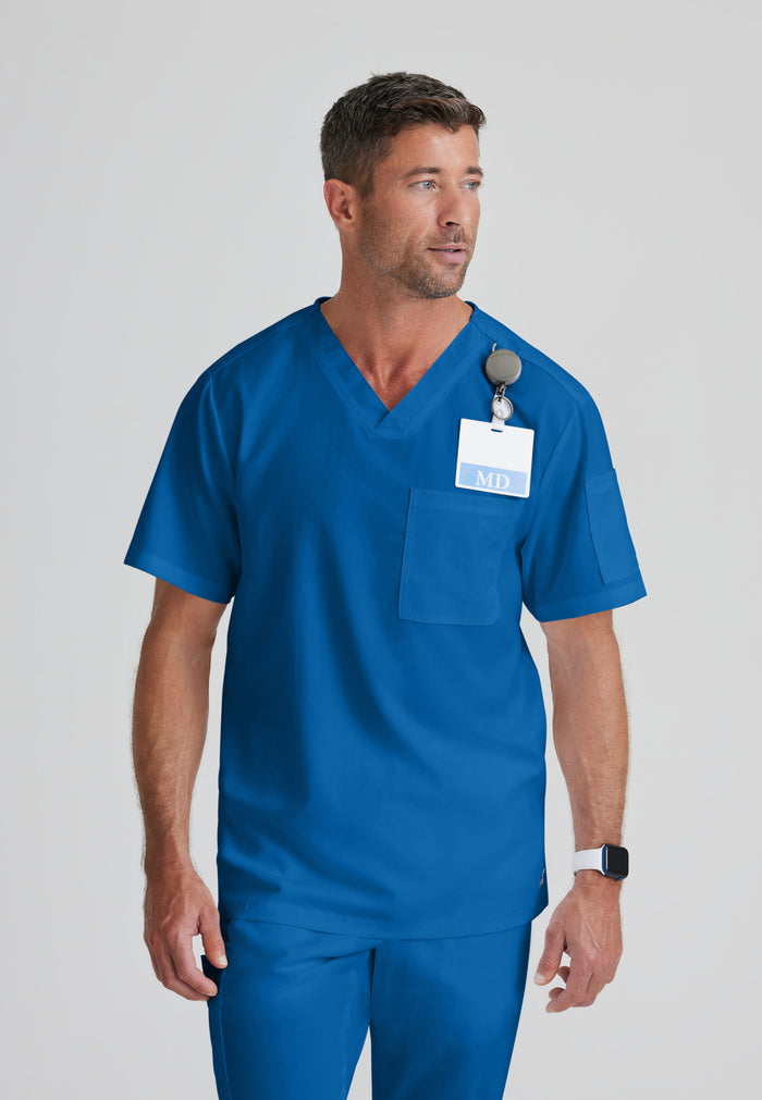 Evan Top - New Royal - Grey's Anatomy Scrubs