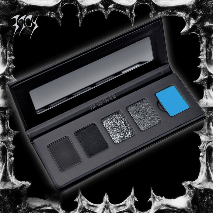 Black Eyeshadow Palette + A02 Blue