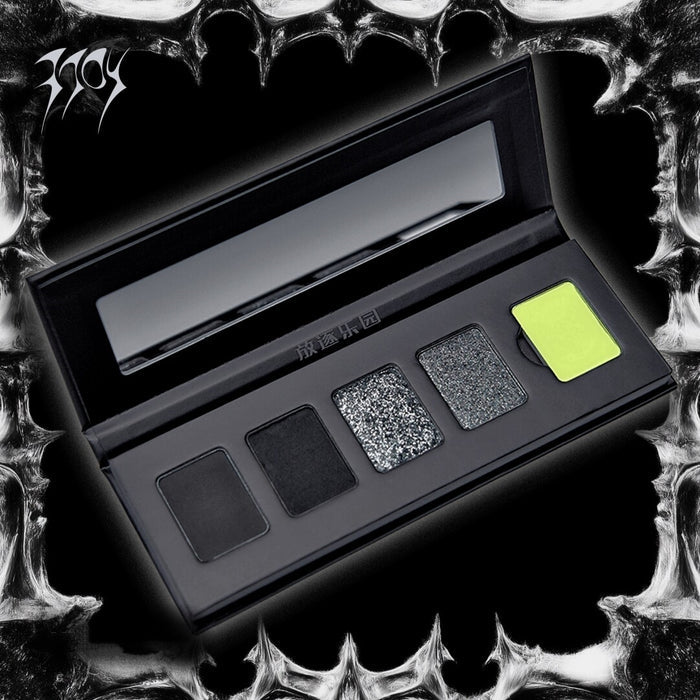 Black Eyeshadow Palette + A05 Yellow