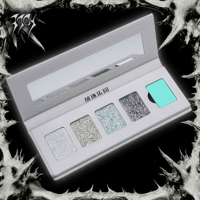 Silver Eyeshadow Palette + A03 Mint