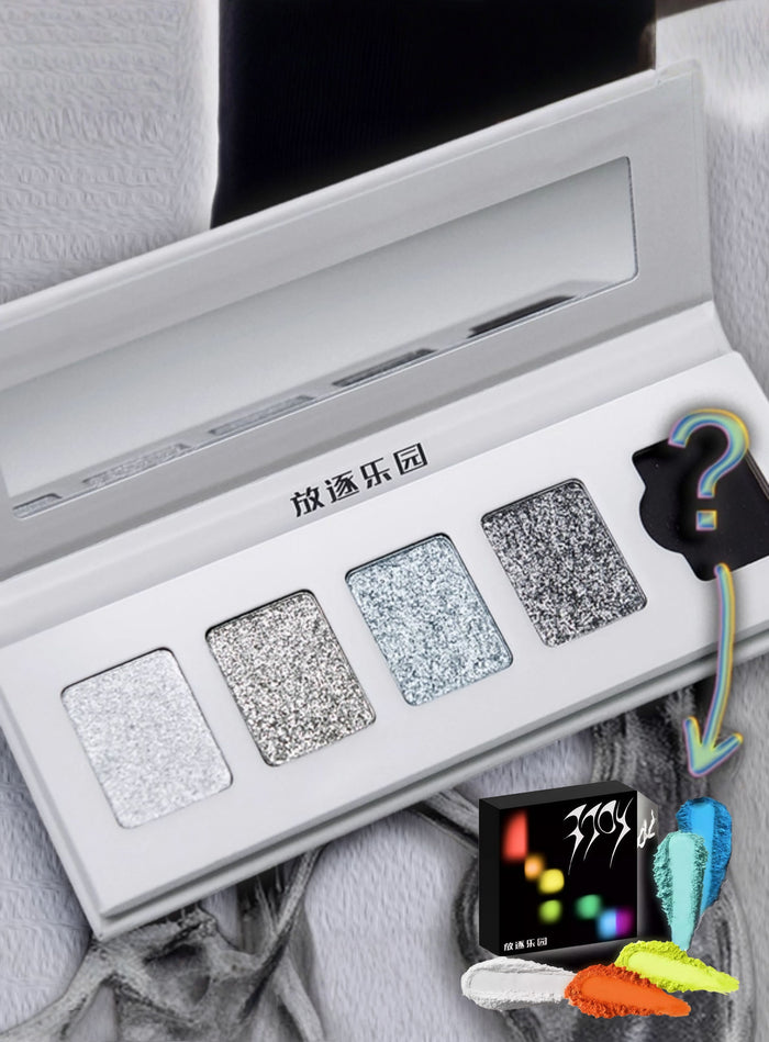 EXILEJOY Color Difference Collection Silver Eyeshadow Palette T5216