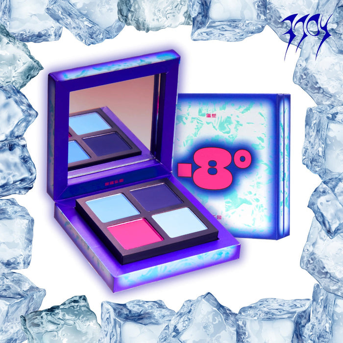 EXILEJOY Temperature Difference -8℃ 4-color Eyeshadow Palette T4027