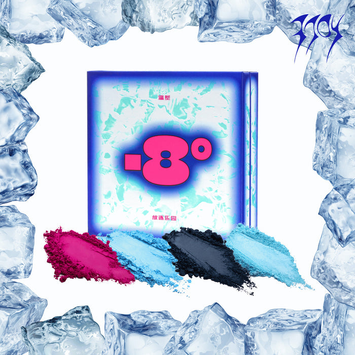 EXILEJOY Temperature Difference -8℃ 4-color Eyeshadow Palette T4027