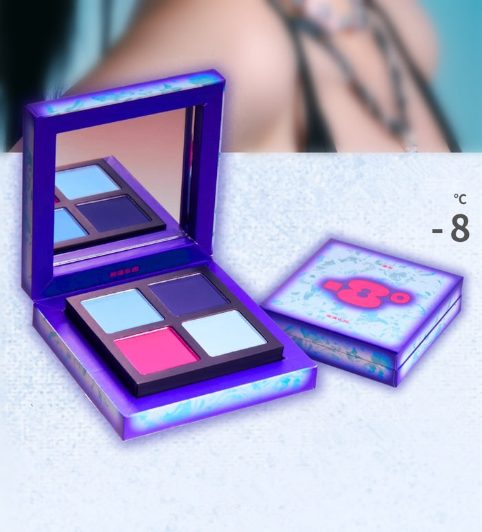 EXILEJOY Temperature Difference -8℃ 4-color Eyeshadow Palette T4027