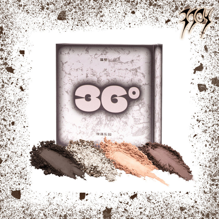 EXILEJOY Temperature Difference 36℃ 4-color Eyeshadow Palette T4029