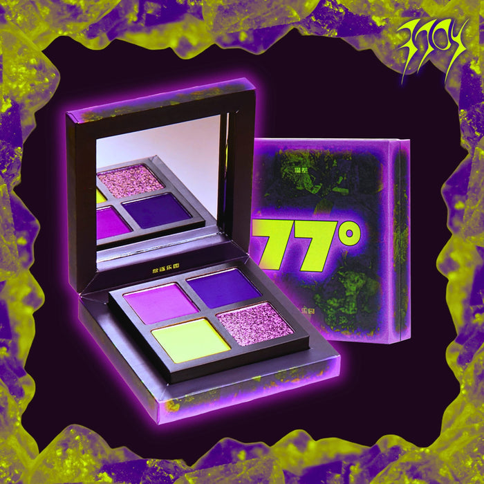 EXILEJOY Temperature Difference 77℃ 4-color Eyeshadow Palette T4026