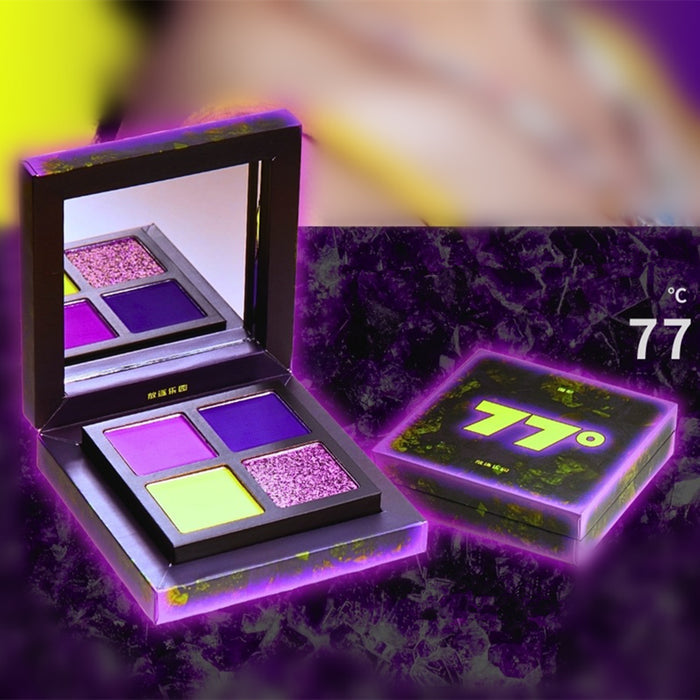 EXILEJOY Temperature Difference 77℃ 4-color Eyeshadow Palette T4026