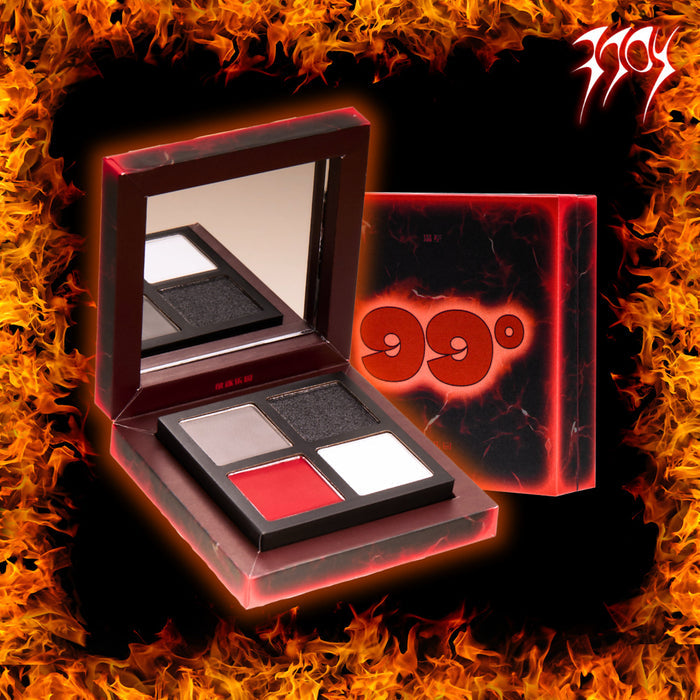 EXILEJOY Temperature Difference 99℃ 4-color Eyeshadow Palette T4028