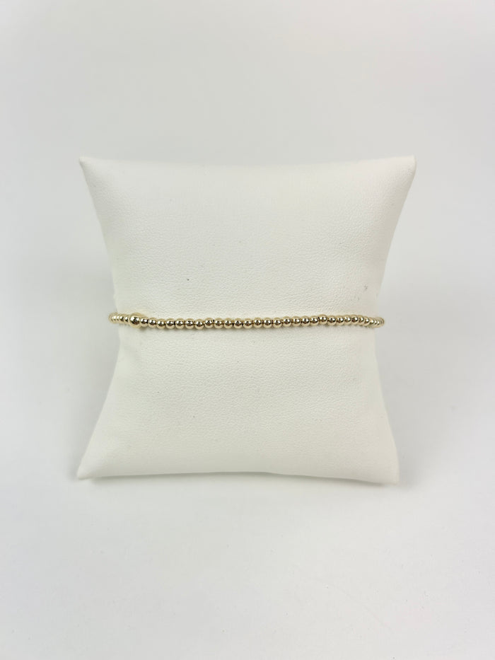 Extends Classic Gold 2.5mm Bracelet Bracelets in at Wrapsody