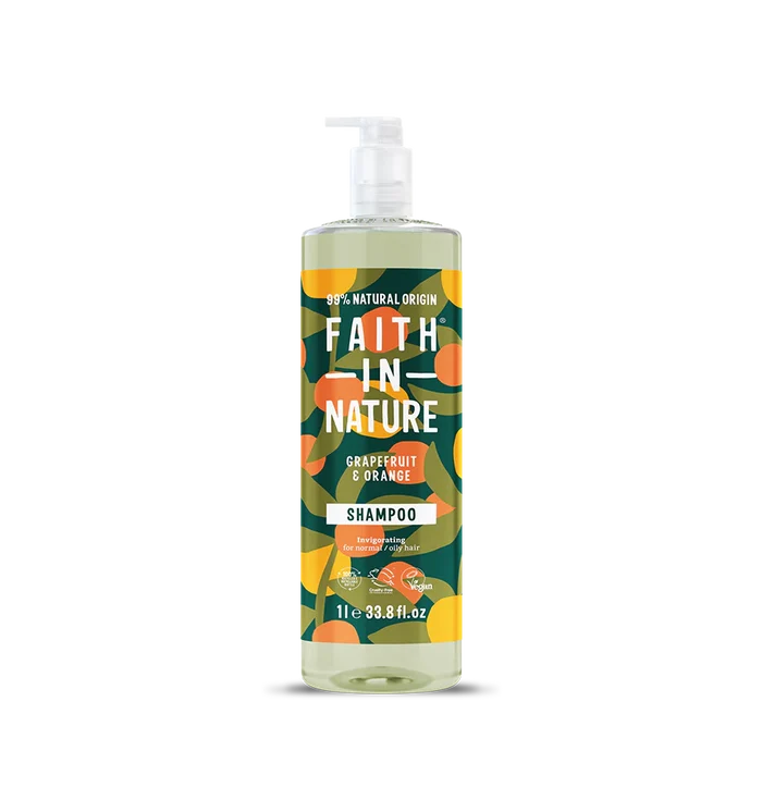 Faith in Nature Grapefruit & Orange Natural Shampoo 1 litre