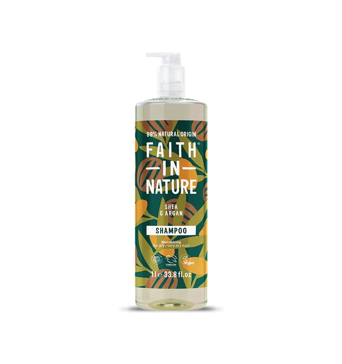 Faith in Nature Shea & Argan Shampoo 1 litre